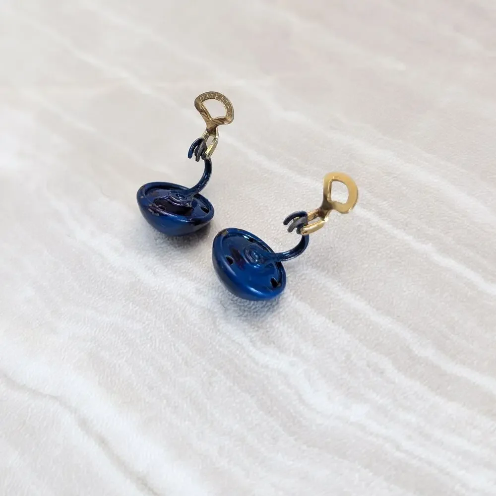 Vintage clip earrings